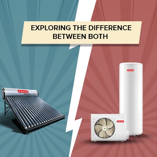 Solar Geyser vs Heat Pump: Exploring the difference between both