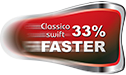 33% Faster Heating 