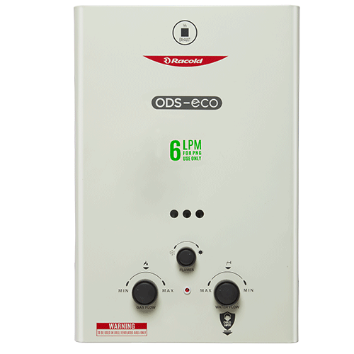 Gas Geyser LPG & PNG ODS Eco Gas Instantaneous Geyser Racold