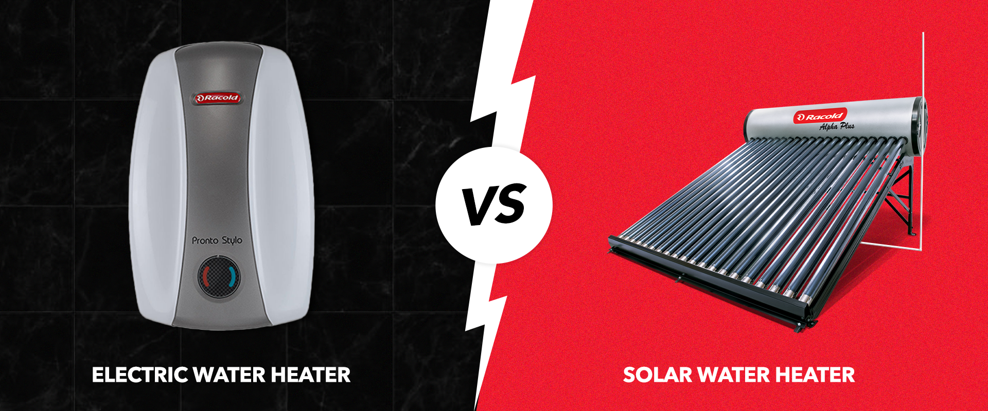 Difference between Electric Water Heaters and Solar Water Heaters