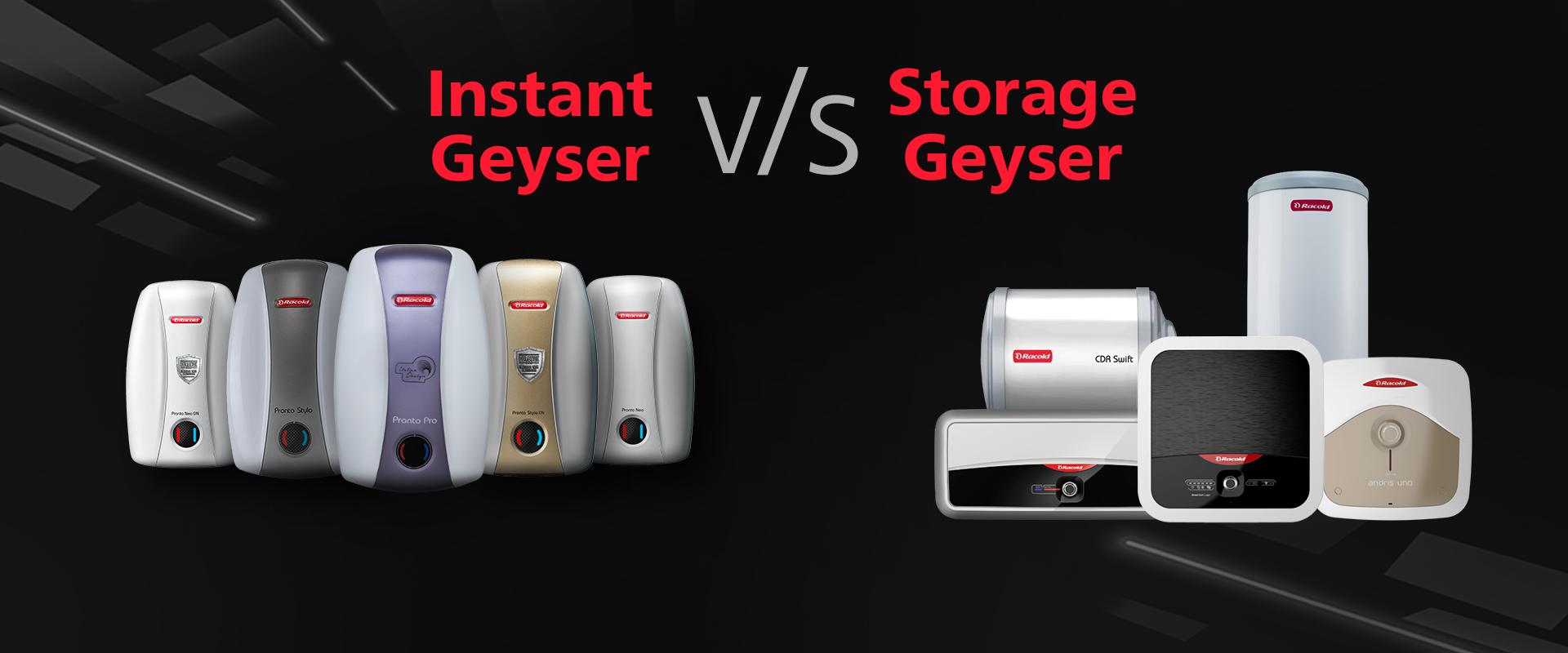Instant Geyser v/s Storage Geyser- What is the Difference?