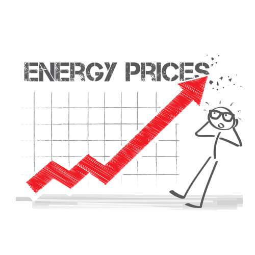 Increasing energy prices