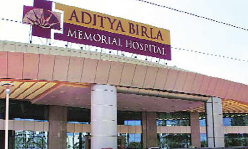Racold water heater installed at Aditya Birla Hospital
